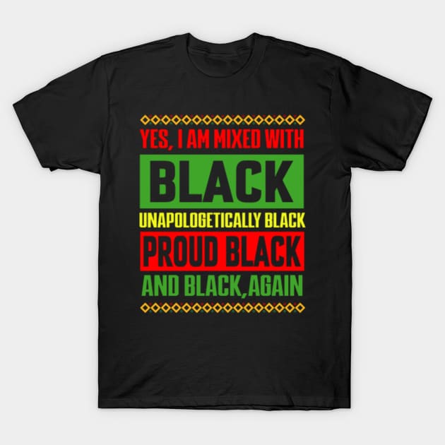 Proud to be black shirt outlet